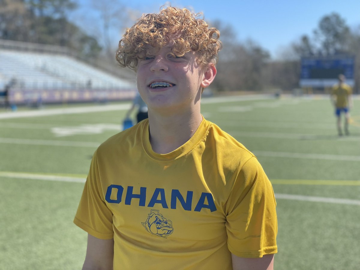 Keep an eye on this one, Chapel Hill 2025 WR/DB Jonah Riordan. Son of a coach with a mind for the game and the ability to be a factor on both sides of the ball. 

<a href="/coachriordan/">jeff riordan</a>