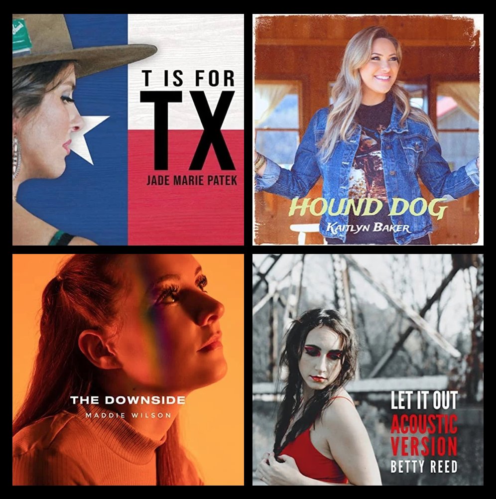 Scott Kash (@scottkash88) on Twitter photo #ICYMI Here’s the best new #countrymusic released last week by
<a href="/jademariepatek/">Jade Marie Patek</a> T Is For TX
<a href="/kaitlynabaker/">Kaitlyn Baker</a> Hound Dog
<a href="/MaddiesTunes/">Maddie Wilson</a> The Downside
<a href="/BettyReedMusic/">Betty Reed</a> Let It Out (acoustic)
#NewMusicRelease #CountryMusic2022 #ICYMI Here’s the best new #countrymusic released last week by
<a href="/jademariepatek/">Jade Marie Patek</a> T Is For TX
<a href="/kaitlynabaker/">Kaitlyn Baker</a> Hound Dog
<a href="/MaddiesTunes/">Maddie Wilson</a> The Downside
<a href="/BettyReedMusic/">Betty Reed</a> Let It Out (acoustic)
#NewMusicRelease #CountryMusic2022