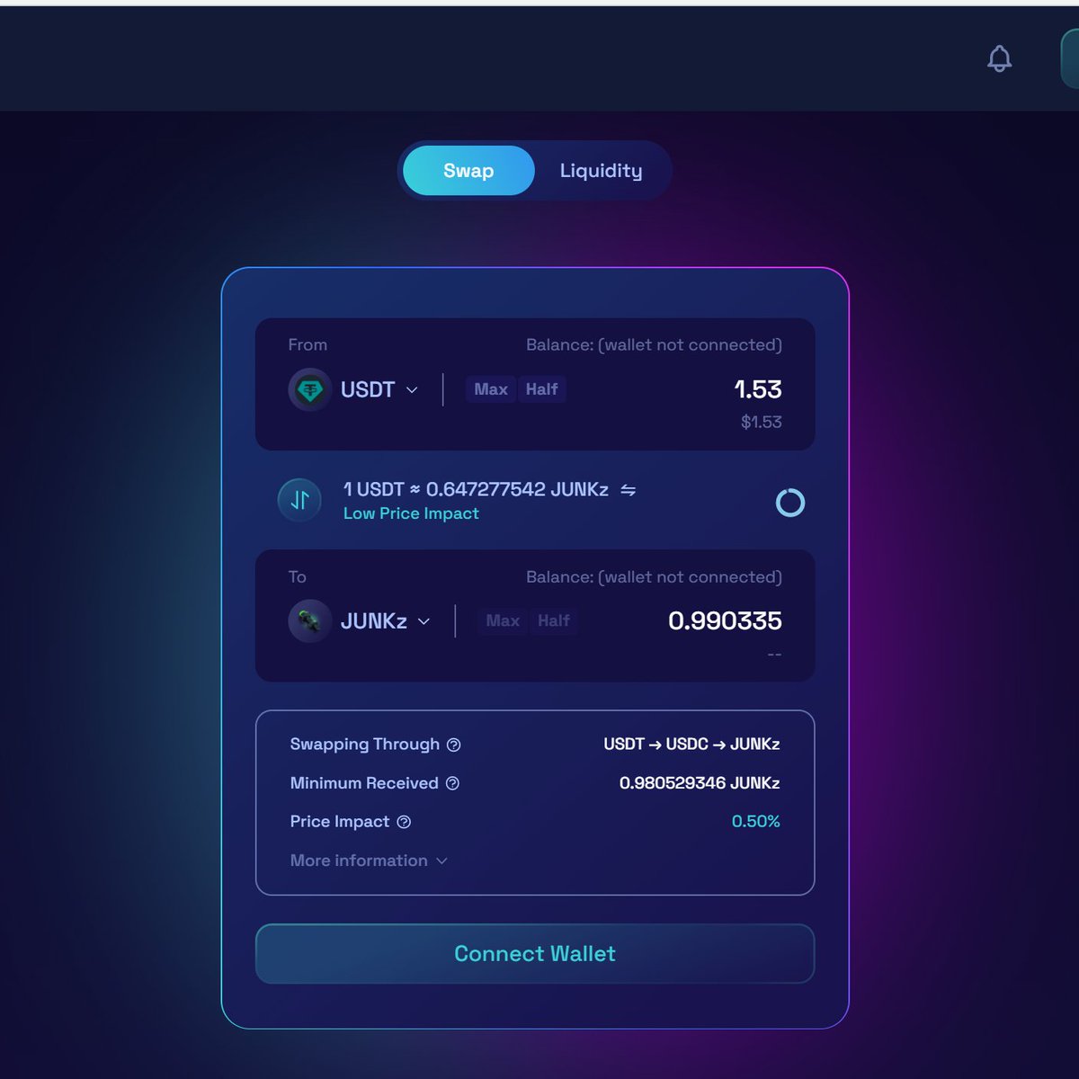jneri420's tweet photo. People posting graphs of tokens and shit but they dont include $junkz wtf... @ZankokuLabz cybogrez give 10 #junkz a day and 1 junk is as of this post: https://t.co/5q0dJ6NOqC