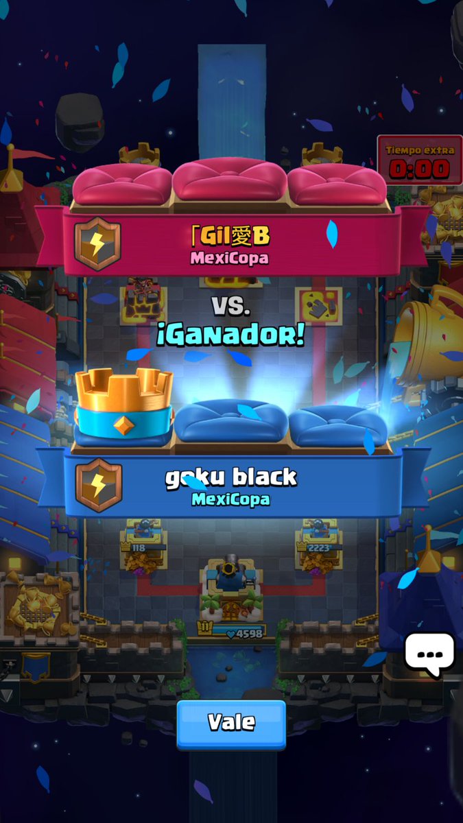 Otro clasificado más 🥴
Ahora el turno de nuestro negro favorito con un gran récord de 8-3 por problemas técnicos, Pero se logró💪
<a href="/Gokublack828/">Mambe❄️No tan negro</a> 🇨🇴 Vamos uno más dentro👑