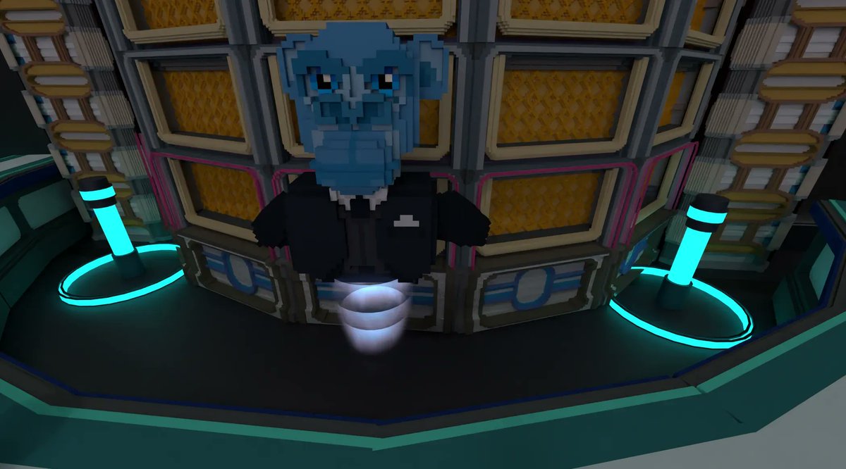 ApesofSpace_nft's tweet photo. ‼🙊SNEAK PEEK🙊‼

Meet your #AoS bartender 🥂

NEW Nightclub development in our Social Hub! @TheSandboxGame 👀🎉

#ApesOfSpace #TheSandbox #Play2Earn #NFTCommunity https://t.co/aj7aGAkeLY
