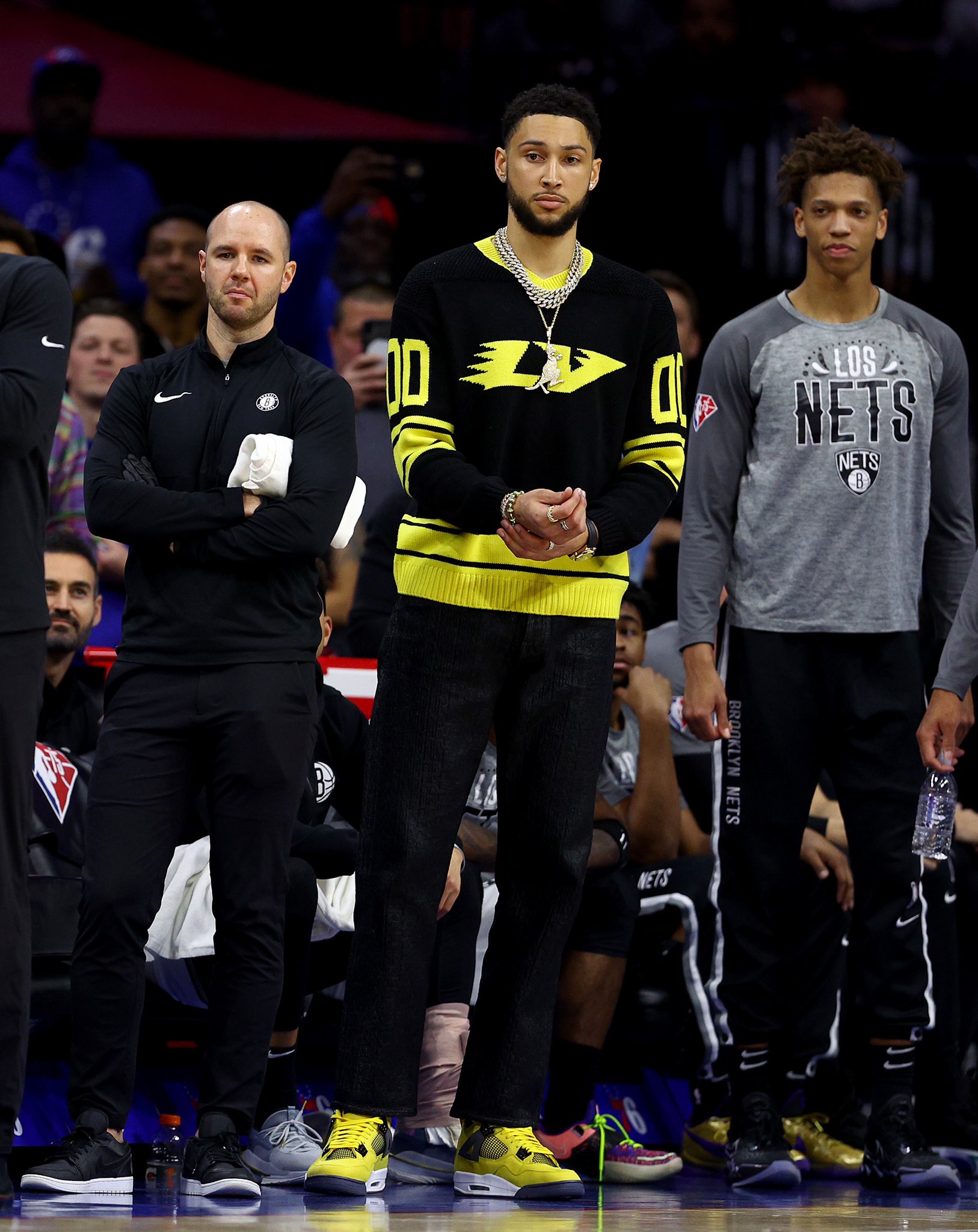 Ben Simmons wore a super expensive Louis Vuitton sweater in Philly