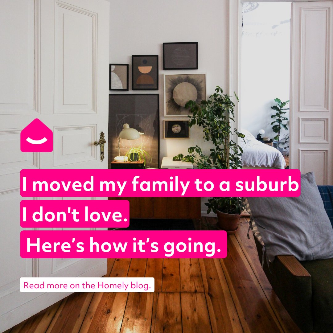 Would you move to a suburb you weren’t sure about for the perfect home? We speak to Jenny, who swapped her inner-city lifestyle for the suburbs. Here’s what she learnt: buff.ly/3MDv05s

#neighbourhood #community #learning #movinghouse #househunting #advice #homely