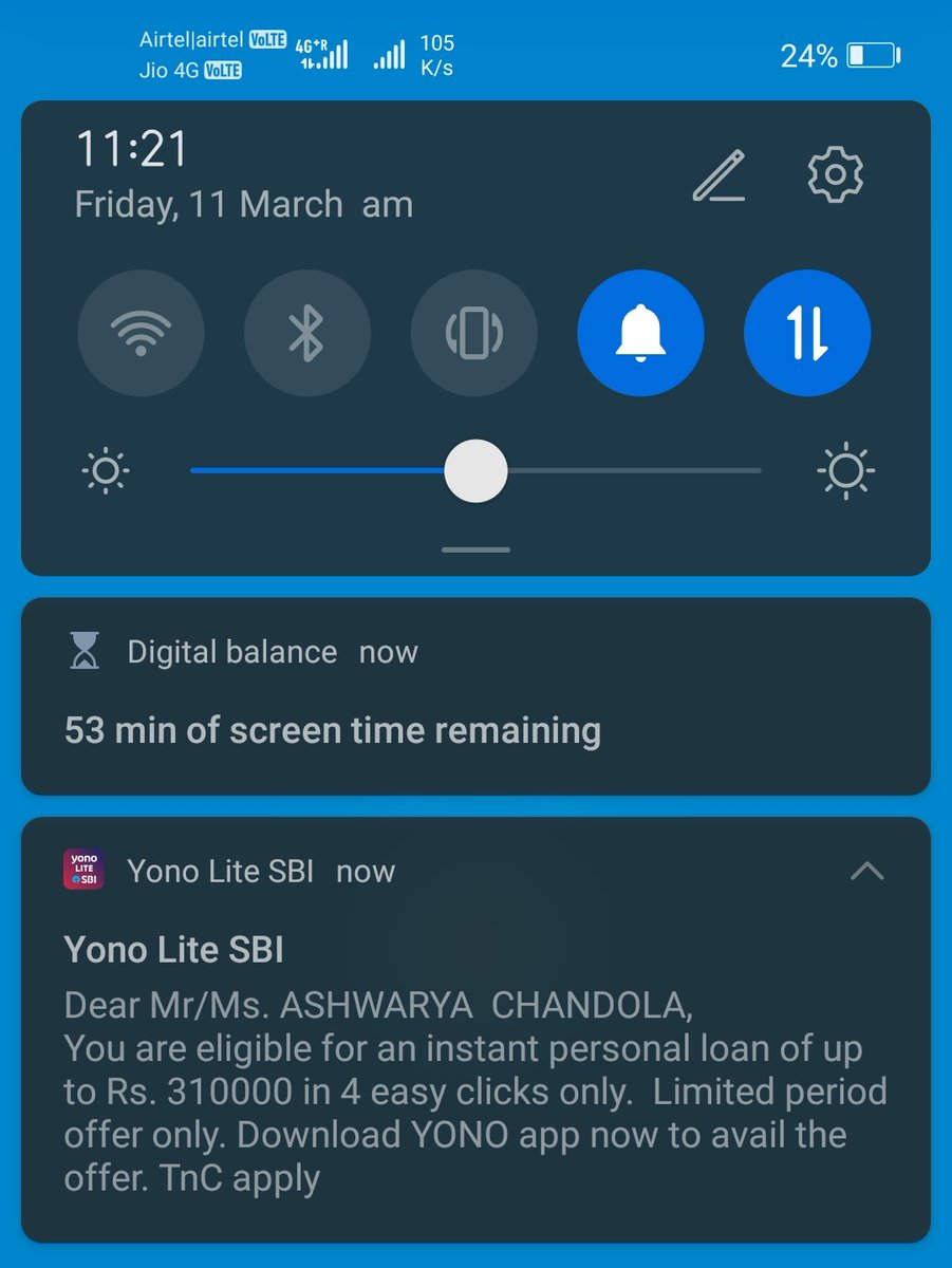 kaustubhtr1vedi's tweet photo. Hey @TheOfficialSBI 
Why are you sending us loan information of everyone?
How could a bank make such mistakes 🤯 https://t.co/E9ypcH4CRr
