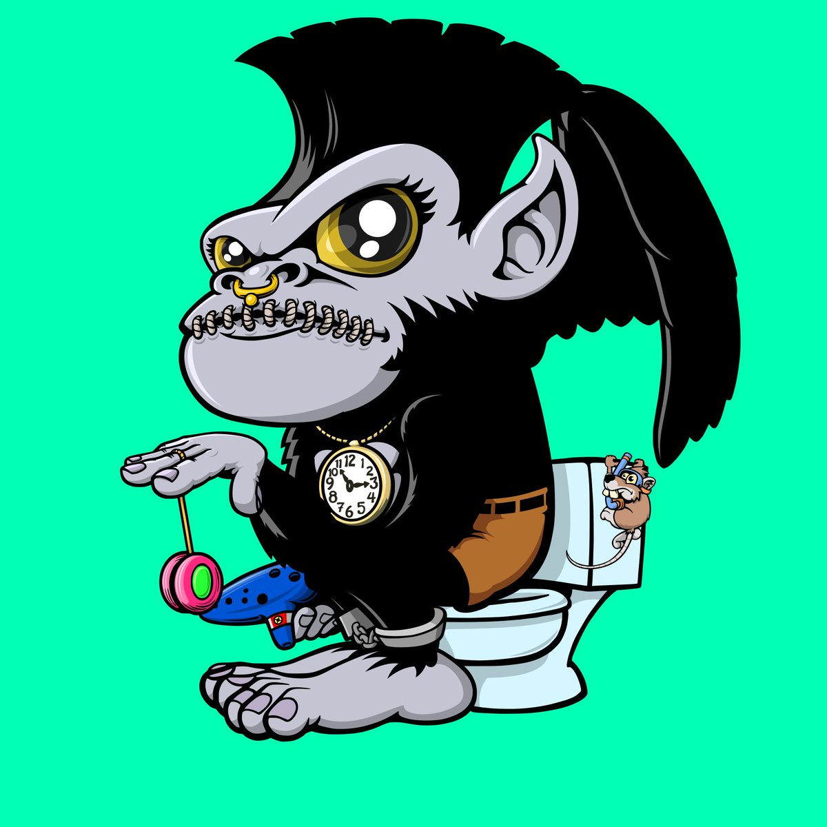 What do you see here 👇 an Angel painted with black wings or a Devil is disguise?? Let us know in the comments ⬇️

There are no wings of dreams that have not been dealt with the flight of black thoughts 🙊

#GrumpyMunky #BlackBeauty #NFTs #MultichainWallet #Dexfolio