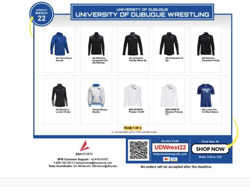 ud_wrestle's tweet photo. New Team Store is Now Open With 10+ New Items!! Link: https://t.co/sVmev5M2UO https://t.co/B5UTOiTUeF