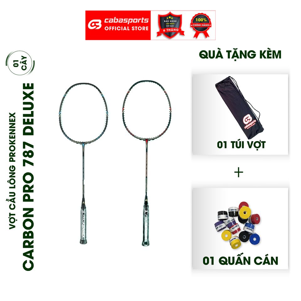 CABASPORTS1's tweet image. Vợt cầu lông đơn chính hãng thể thao thiên công PROKENNEX CARBON PRO 787 DELUXE
Màu sắc: đen - đỏ / đen - xanh
💸 G.i.á niêm yết: 1.488.000đ
Chi tiết: cabasports.vn/.../vot-cau-lo…
 📞 0932.109.438
#PROKENNEX #CABASPORTS