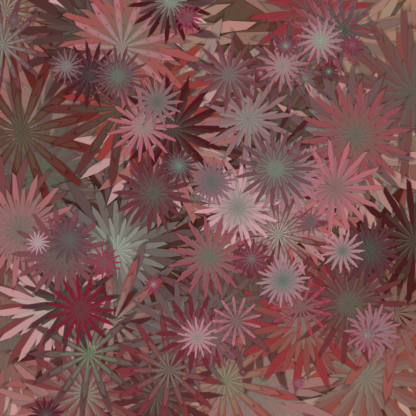 julian_puppo's tweet photo. Flowerfield is out in @fx_hash_
Full generative flowerfield.
I really like the output, it produces very different results. What do you think?
https://t.co/x6Sf6ed6GM
#nft #cleannft #generative #p5 #100code https://t.co/ucsDNvxN0w