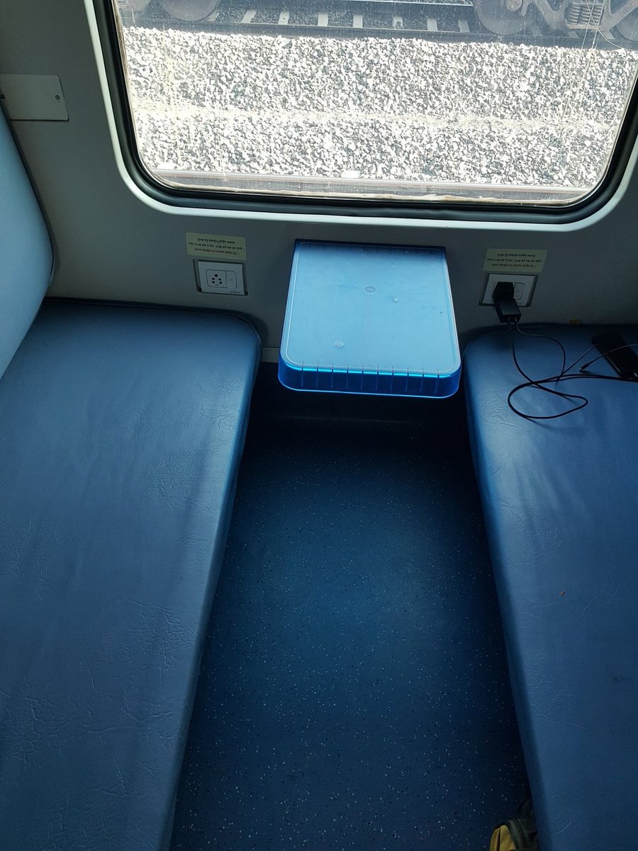 azizbata's tweet photo. @IRCTCofficial
After long time got chance to do long travel in Train, it was a very good experience.
Cleanliness, Boggie condition, staff all were above expectation.
Train Name: Saurashtra Mail
Train No: 22945 https://t.co/AoO8q2Ebt0
