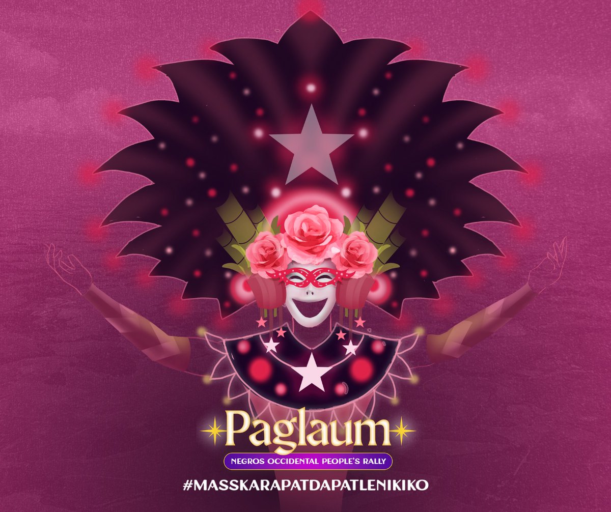 dhadhagarcia's tweet photo. Unveiling the story behind Bacolod's Masskara🌷
https://t.co/d7KMqeYbvU
#NegOccIsPink
#MASSKARApatDapatLeniKiko
#BloggersForLeniKiko https://t.co/5wE3KDJiHt