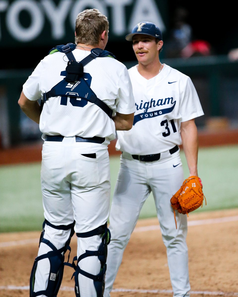 BYUBaseball's tweet photo. GAME ONE DUB ✔️ https://t.co/MAXU2Y4ELR
