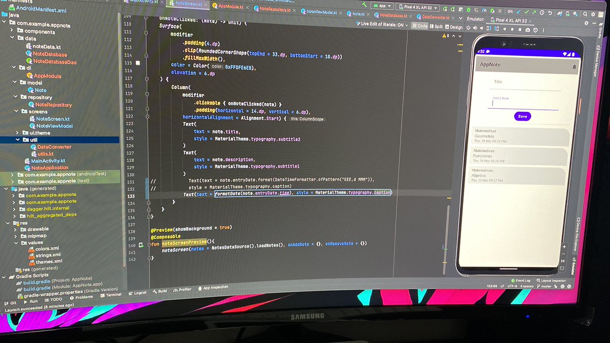 red_dev21's tweet photo. What an app…. How incredible is this, everything you can create 🔥🦾 #JetpackCompose #kotlin #roomDb #MVVM https://t.co/Ygf7c2uam0