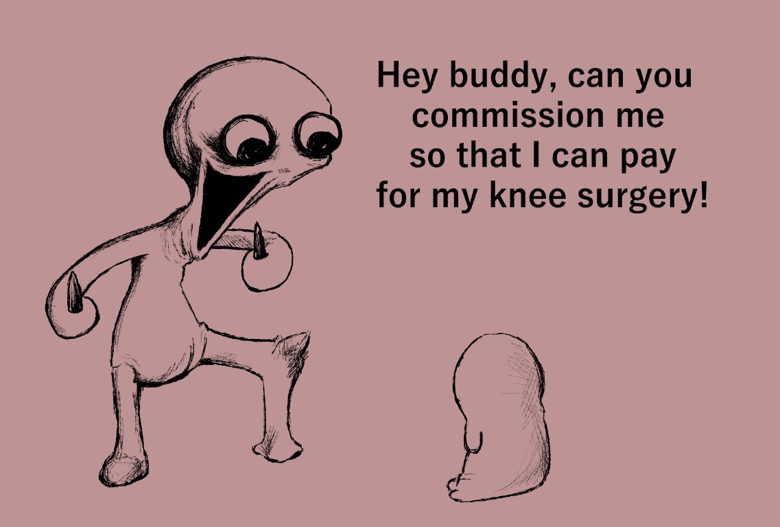 db_witch's tweet photo. How to interact with commission artists https://t.co/h5ELArV79c