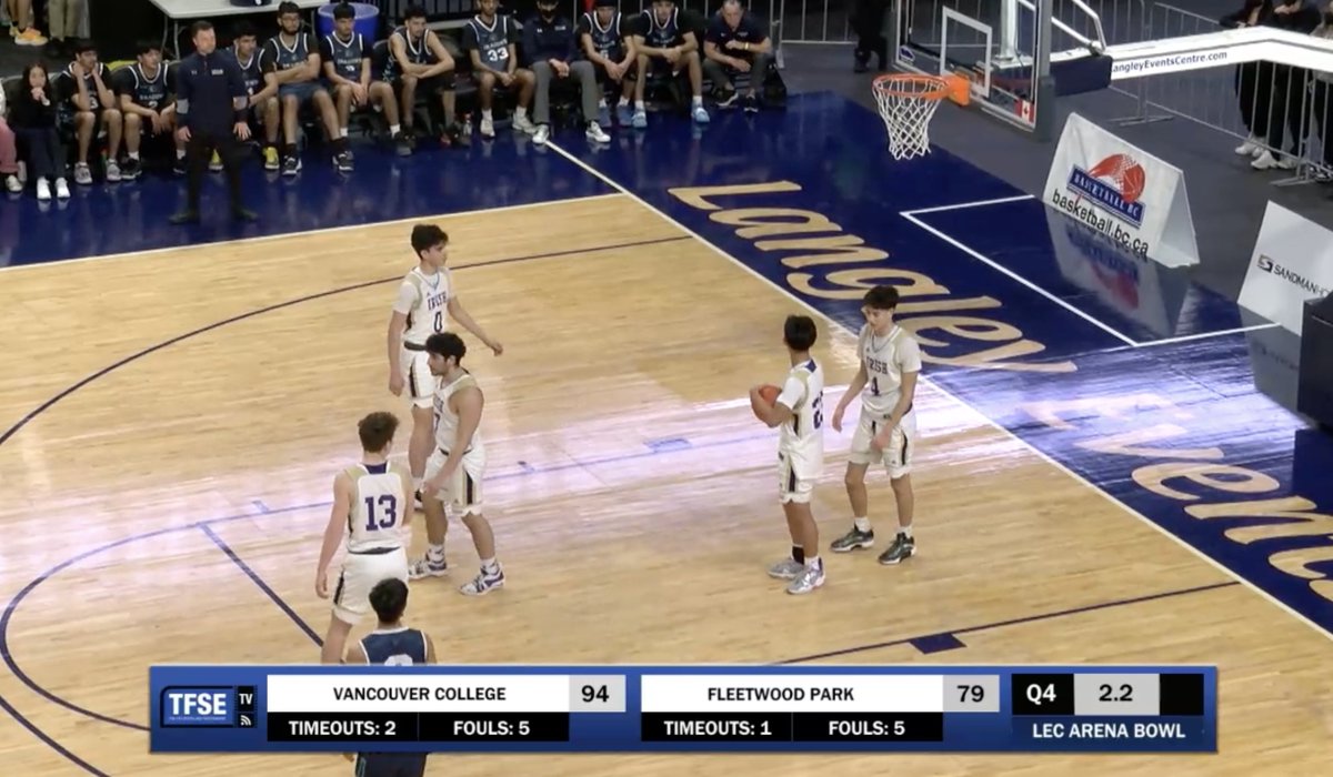 Congrats to our varsity <a href="/VCIrishbball/">VanCollege Bball</a> team on their 94-79 win over Fleetwood in the Provincial Championships!  Next up is #7 Semiahmoo in the semi-finals at 8:45 pm on FRIDAY at <a href="/LangleyEvents/">Langley Events Centre</a>.  LET'S GO IRISH!!!!  
<a href="/VanCollegeNews/">Vancouver College</a>