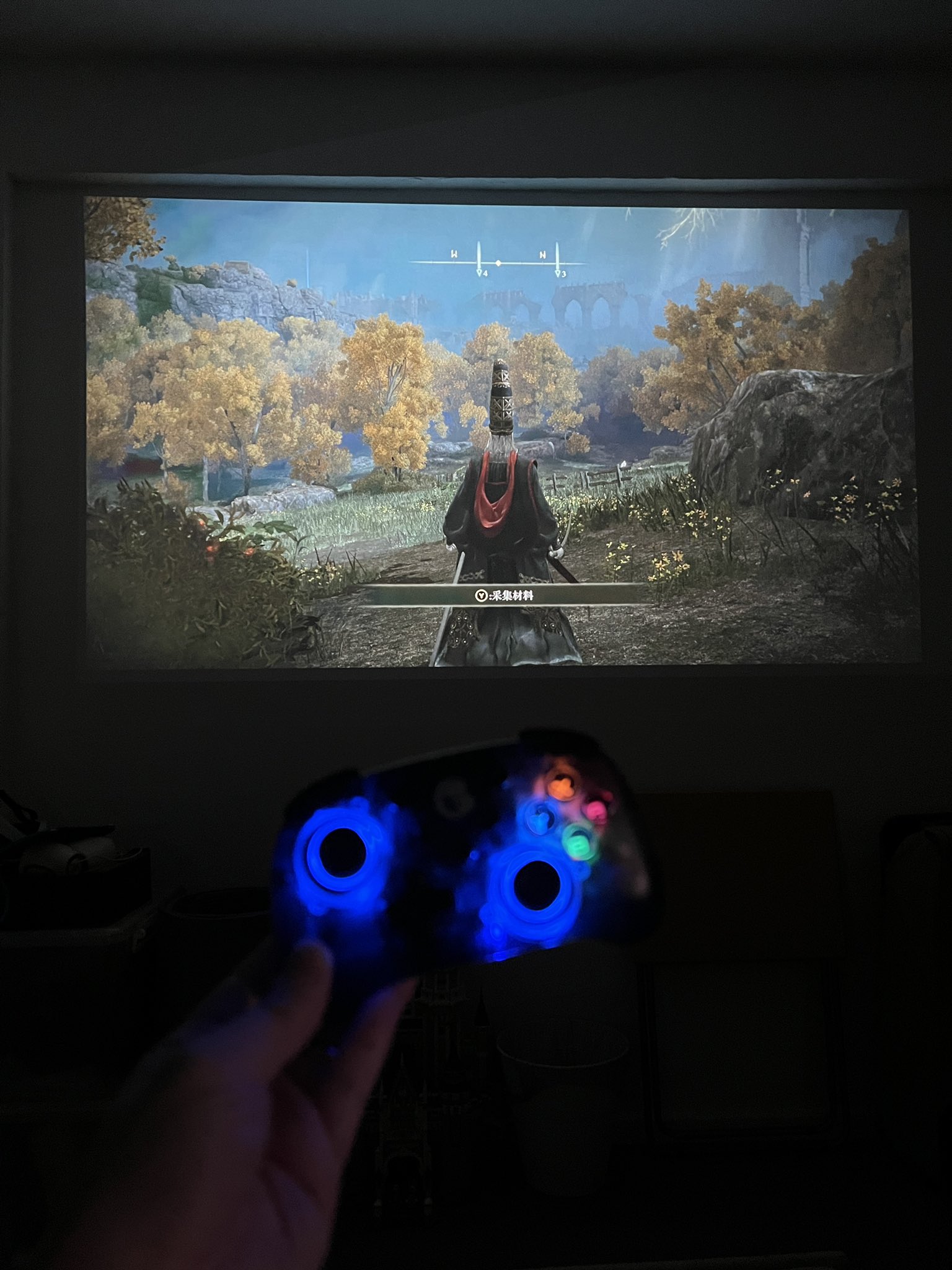 Golden Reviewer on Twitter: "Playing Elden Ring a 100 inch projector through Steam Link with Samsung Dex using Gamesir T4 Mini gamepad. What else could you ask for? #ELDENRING #SamsungDex @