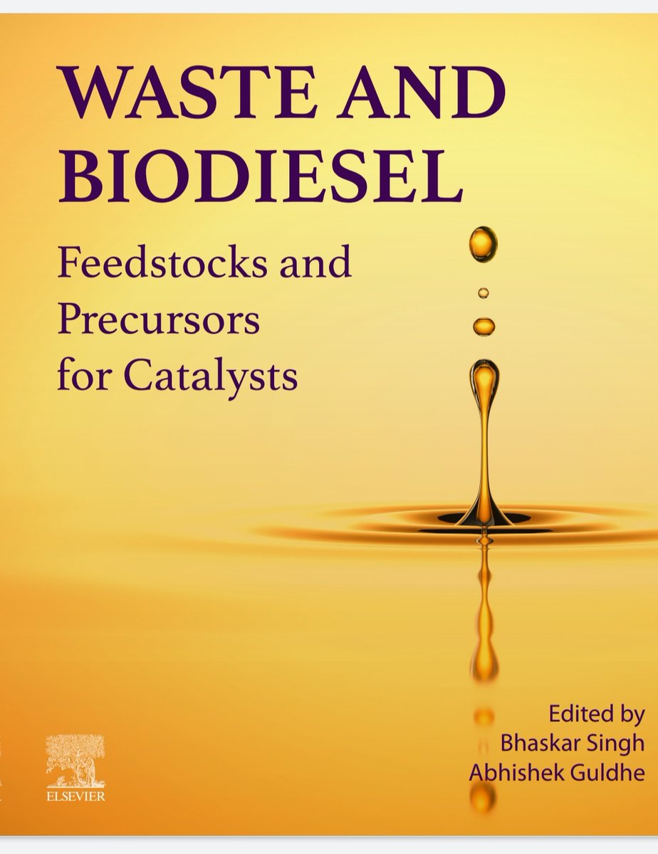 abhiguldhe's tweet photo. Happy to share my edited book "Waste and Biodiesel: Feedstocks and precursors for catalysts" is published by Elsevier. #Biofuel #Biodiesel #Biotechnology #wastemanagement 

https://t.co/FjgDQ4u2xr https://t.co/trkoRZ1uiQ