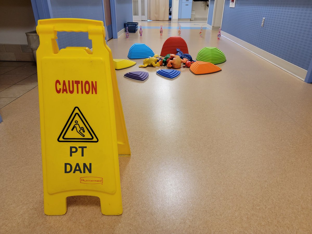 TheKidsCancerPT's tweet photo. To all the nurses, social workers, dieticians, food service, respiratory therapists, etc who cheer on my patients and support our culture of #PhysicalActivity (even as Nerf darts whiz past you): Thank You for your saintly patience!!
#ChildhoodCancer #CancerRehab #PTDan https://t.co/bYTuz2zXl6