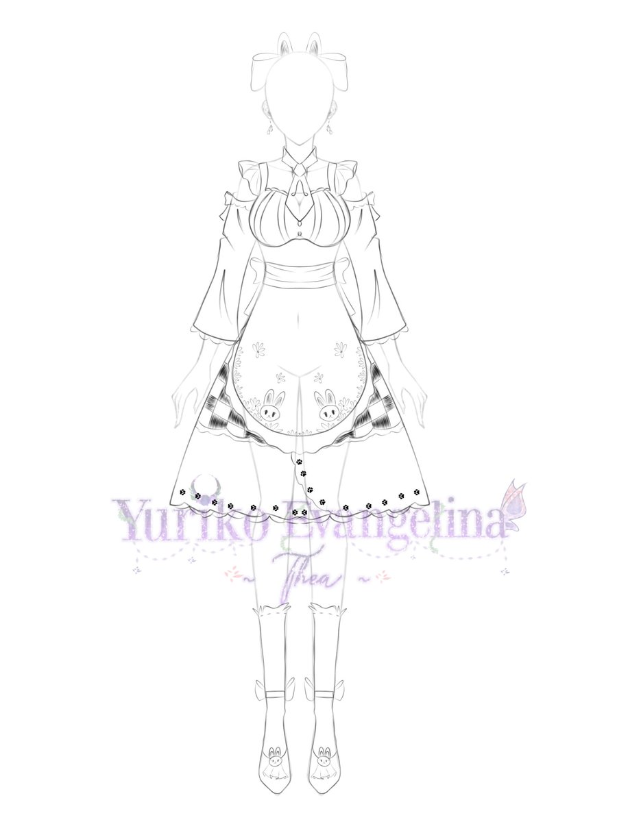 MelolovelyLinny's tweet photo. Hey girls!! Yuko punya beberapa design nih~ barang kali ada yg mau??
Yang kiri "My Alice" dengan tema yg terinspirasi dari Alice in wonderland! Yang kanan "Soleil uniform" yang bertema matahari di musim panas! Harganya hanya 45K Via Gopay/Dana! #commissionsopen #Vtuber #pngtuber https://t.co/jvu0dNdGtH