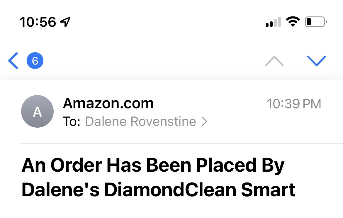 Pretty sure this is how the singularity starts… but I’m lazy so I’ll continue to let my toothbrush order for me.