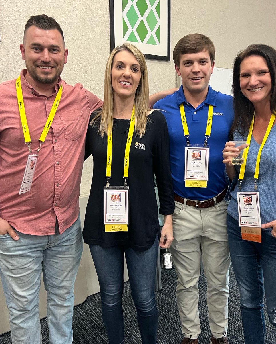 midsouthsign's tweet photo. WE ARE BACK!!! It was so great to see everyone at the Idea Exchange welcome reception 🎉✨🙃 Ready to continue the fun Friday and Saturday.
#ideaexchange #signindustry #networking #memberssupportingmembers https://t.co/M3ot6WBjfp