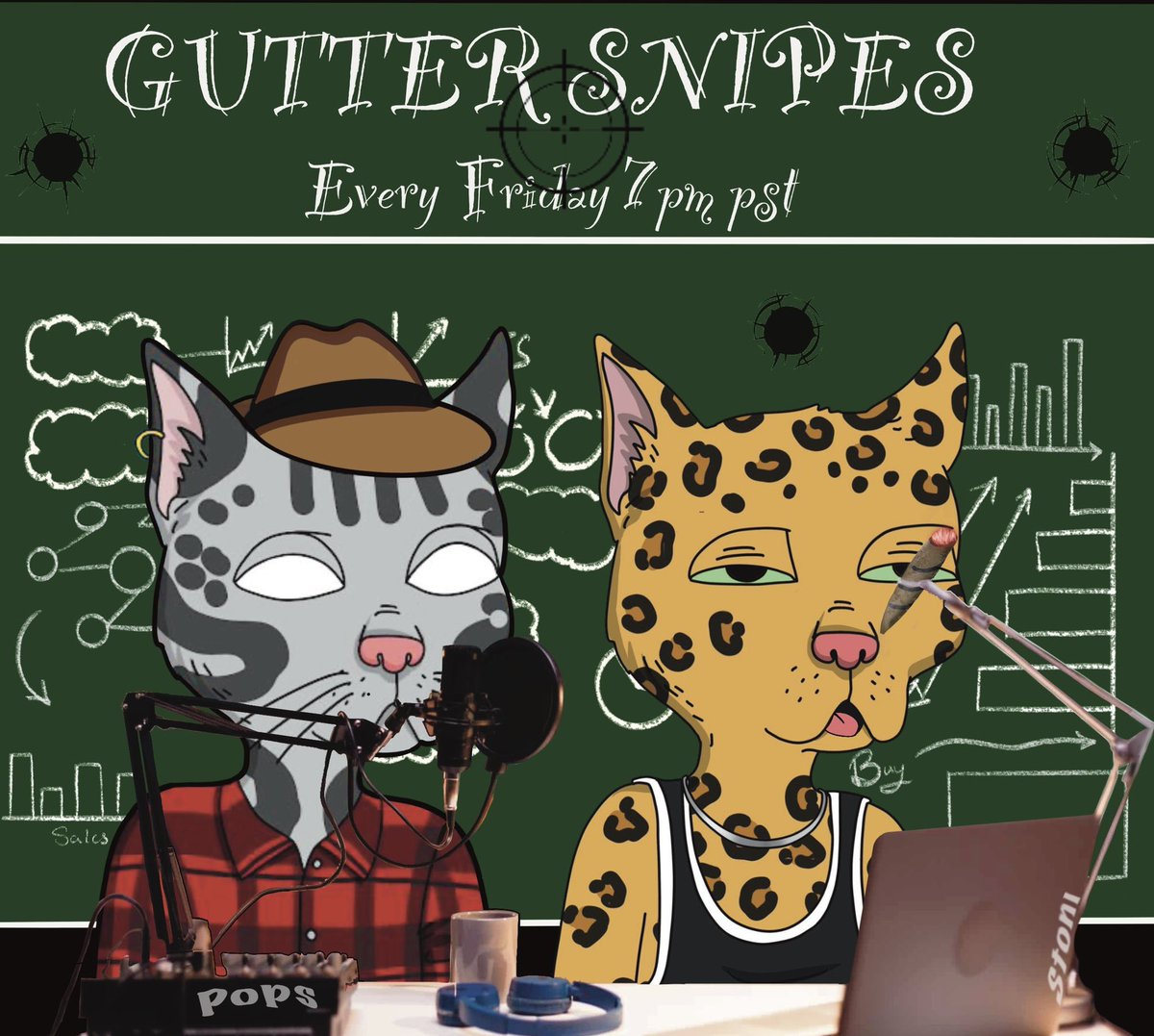 Stoniphantom's tweet photo. Tomorrow night at 7pm pst 🚧 @GutterSnipesGCG https://t.co/rN1OPlbvMD