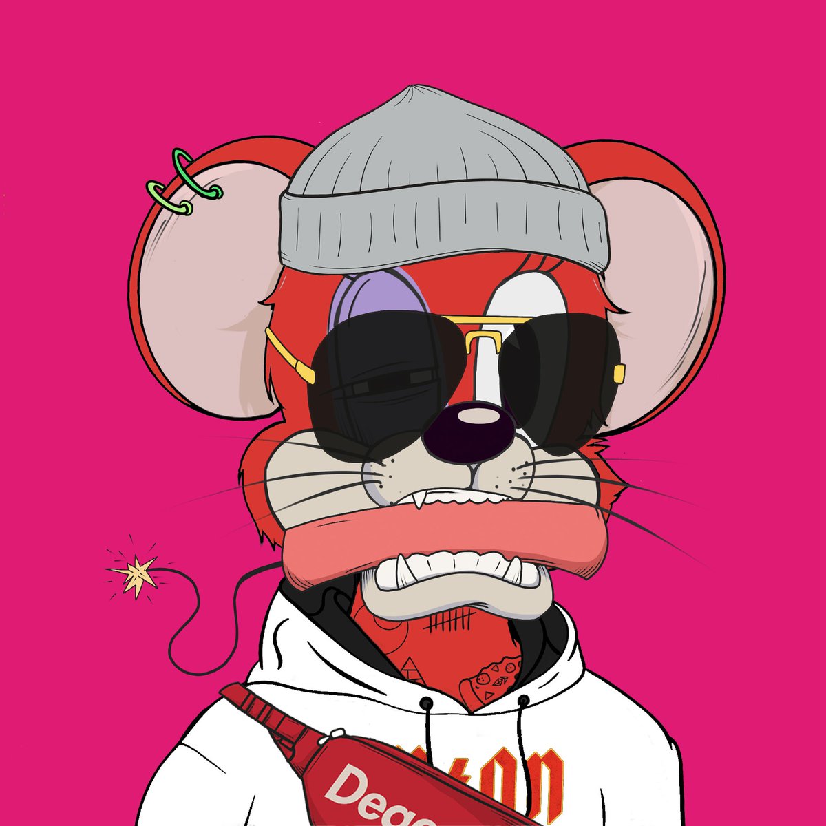 Degen_Mouse's tweet photo. How can there be only cats 🐱and no mice🐭 in the virtual world? 💩March 11
DEGEN MOUSE begins🚀🚀🚀😎🤠😎😂
please visit it on opensea👏👏👏 https://t.co/klrQiDfQT4