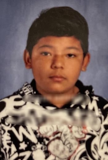 BaltCoPolice's tweet photo. #CriticalMissing: 11-year-old Luis Lemuz (4’11”, 95lbs) is missing from the unit block of Twin Circle Way in Landsdowne.  Last seen wearing a black jacket, white shirt, black pants, and white shoes.  Anyone with information is requested to call 911 or 410-307-2020. #BCoPD ^JC https://t.co/zXRhK89pax