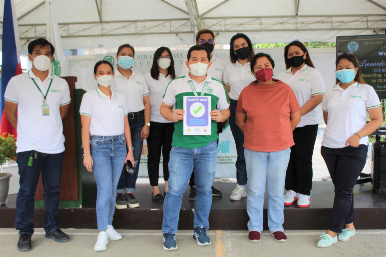 Our Lady of Fatima University on Twitter "Safety Seals Strong and