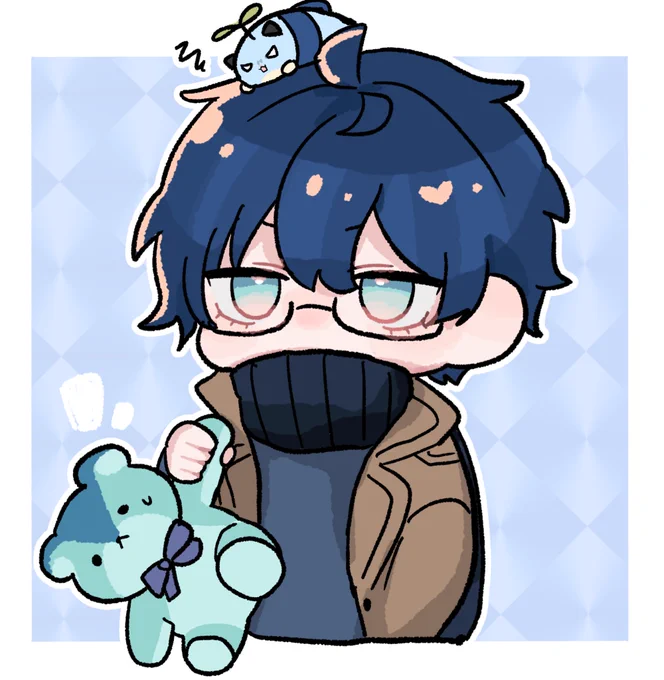 #まめねことレオス
🧸 