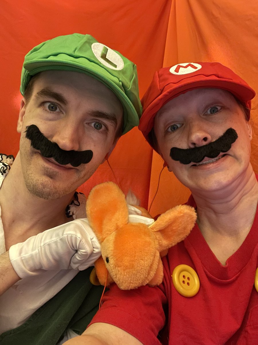piratesavvy's tweet photo. Silly Selfie w/a stuffed animal redemption for the #AdventuringToEndMS campaign redeemed by @Sampson9091! If you missed stream today you missed the special guests for #MAR10Day #MarioDay https://t.co/4e8FXywIqK