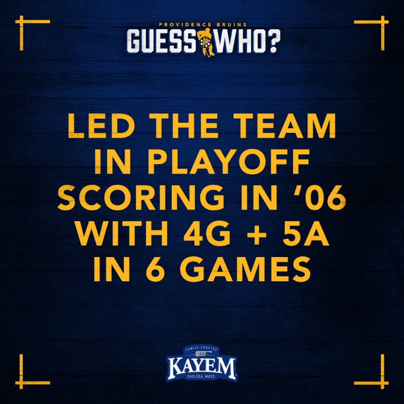 AHLBruins's tweet photo. We've got a tough one for this week's #GuessWho, presented by @KayemBrand! See if you can guess this former #AHLBruins forward from the four provided clues.

Check your guess ➡️ https://t.co/F0LyLkgycO