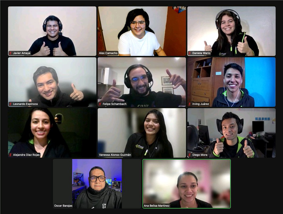 javieramayapat's tweet photo. 📑Today we closed the project phase of #Cohort8 of #PlatziMaster with a participation as a speaker of #JobPlacementCell with incredible people and with a great process and many challenges to come.

Thank you @PlatziMaster @platzi for this amazing challenges. https://t.co/KCdG850leZ