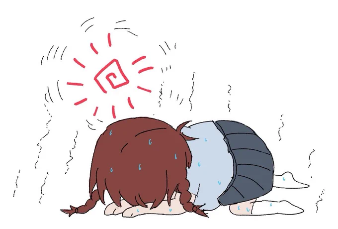 突然春が来るもエアコンを掃除してなかったので焼かれるエマちゃん 
