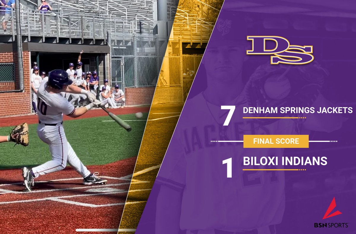 DenhamBoys's tweet image. Jackets with the win 7-1 over the Biloxi Indians #AllGas #KeepFighting