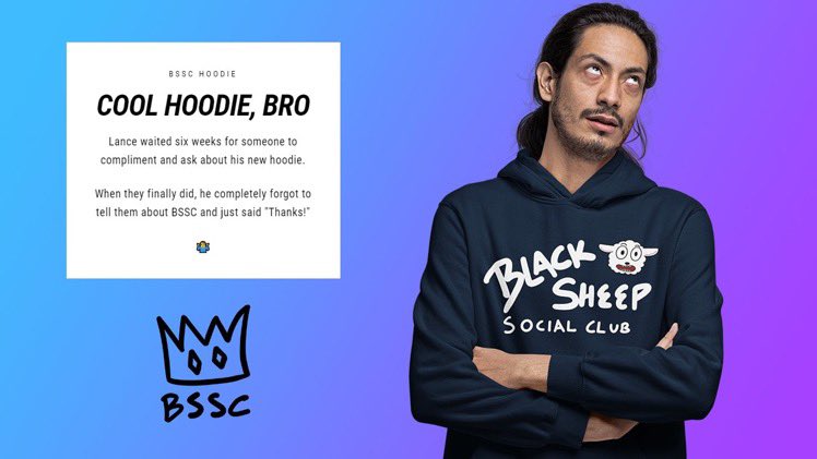 SamuelC05287815's tweet photo. If ever you thought about investing in @BlackSheepSCNFT now is your time !! Go sweep one up off the floor on OS.

Big giveaways coming soon + official launch of BSSC merch in the next week or so !! 

GET IN BEFORE ITS TOO LATE!! ❤️

#NFTCollection #NFTGiveaway #nft #NFTProject https://t.co/KHAxyAjhC0