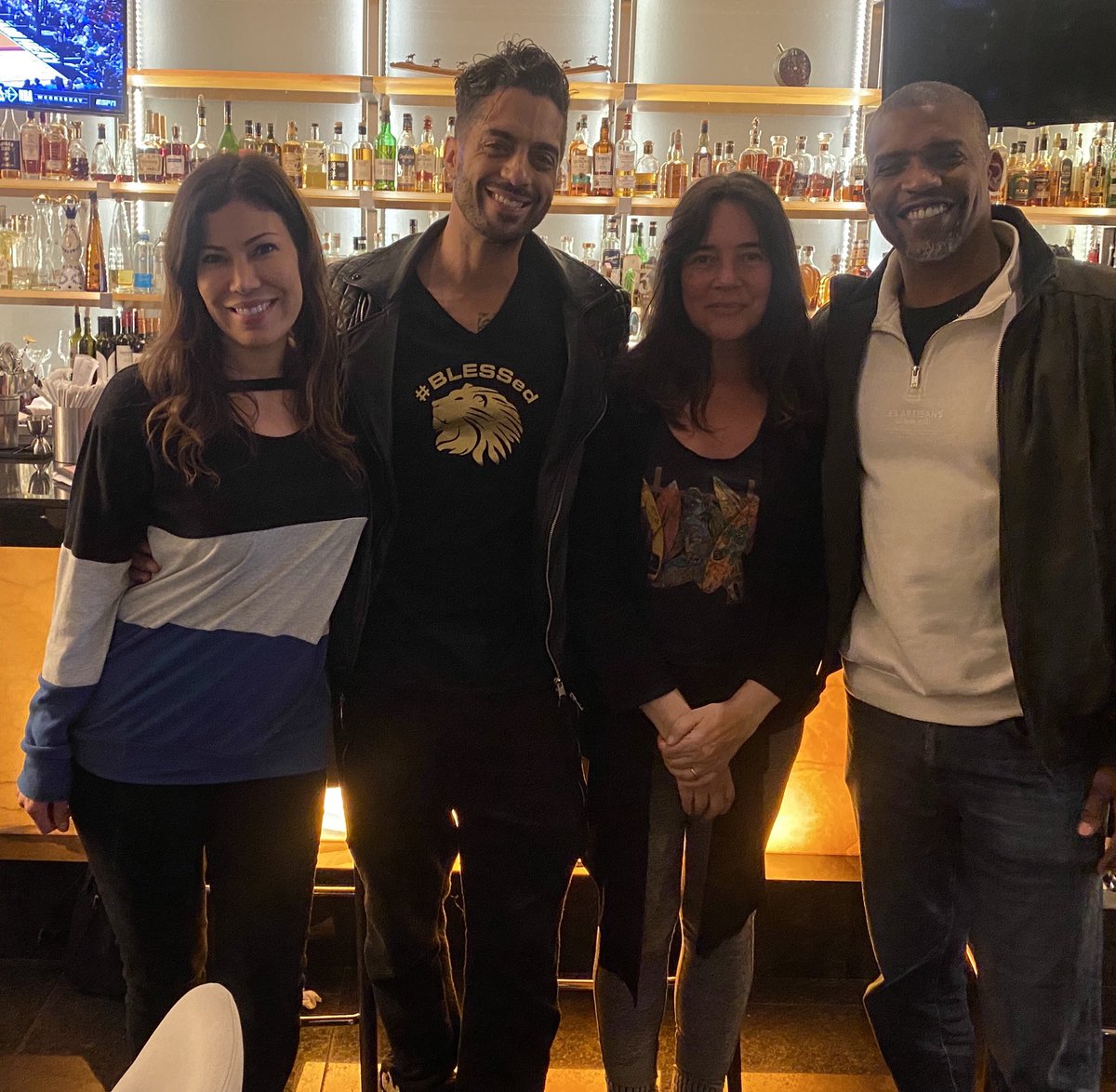 JulieCarmen3's tweet photo. While I’m filming the new anthology spinoff #talesofthewalkingdead in Atlanta with #irisalmario the hit show #RuthlessBETPlus is filming at the Tyler Perry Studios with @HerveClermont and #AnthonyBless #actorsinatlanta #actorslife https://t.co/wJQtlz4QUA