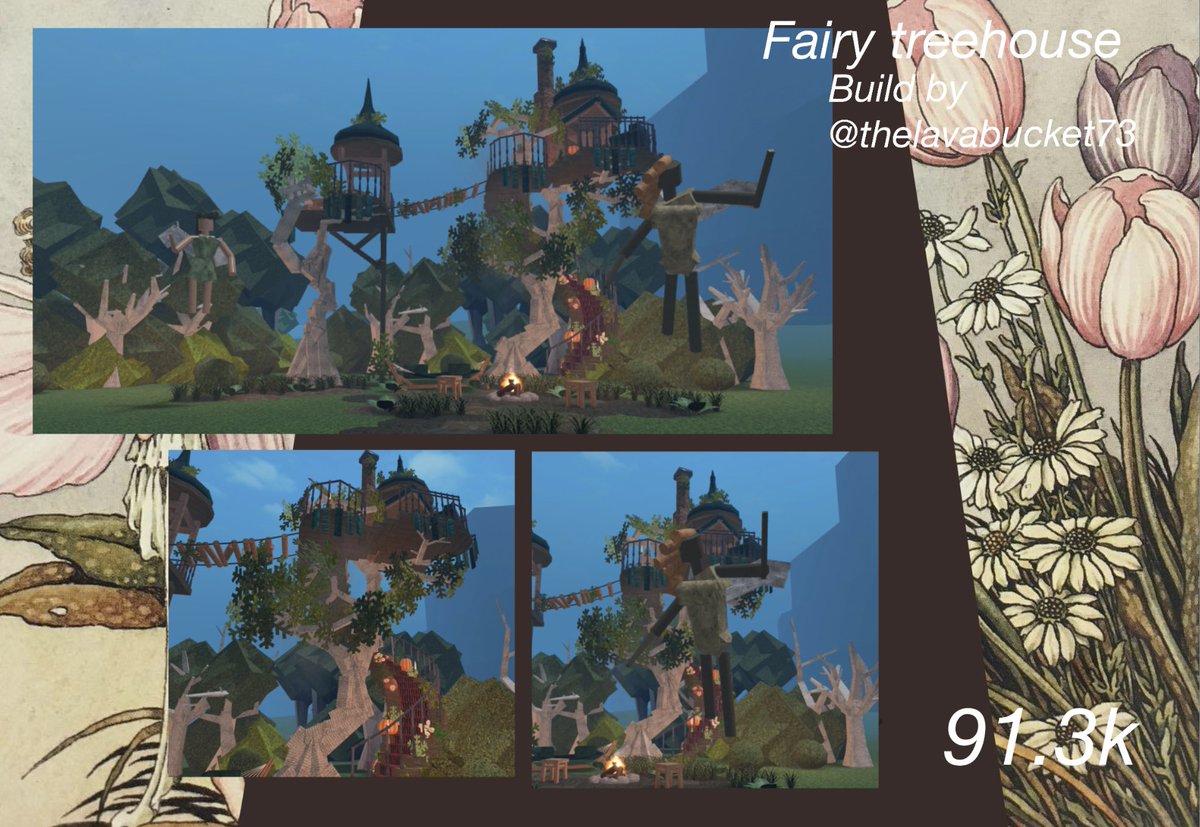 Y’all got my hopes up this better not flop 
Fairy treehouse for <a href="/bbuildleague/">BBL MOVED..</a>