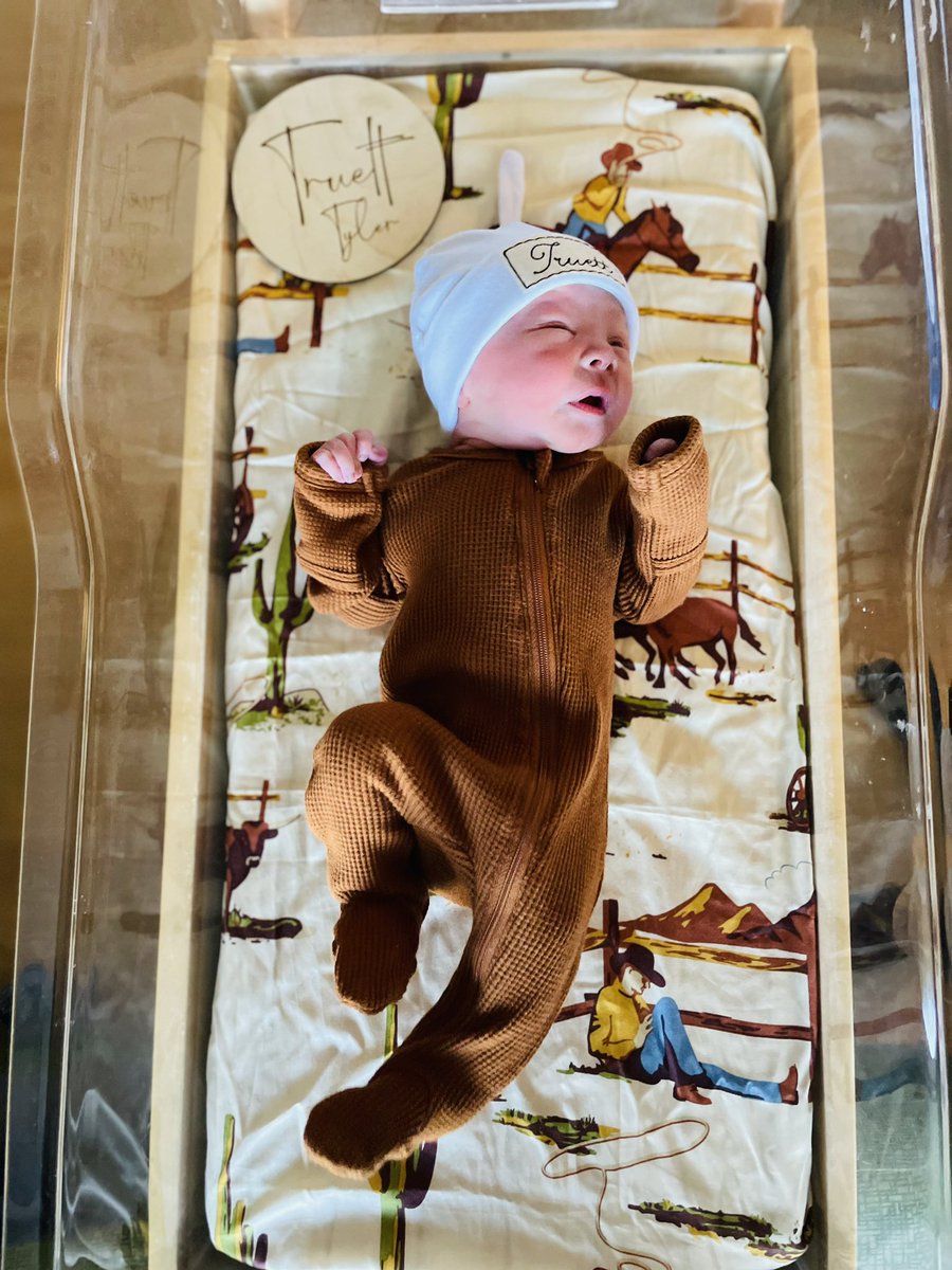 TylerDan16's tweet photo. Truett Tyler, you are already so loved, buddy. Your mama, brother, and I couldn’t be more thrilled to add you to our family! https://t.co/fzesOpM15B