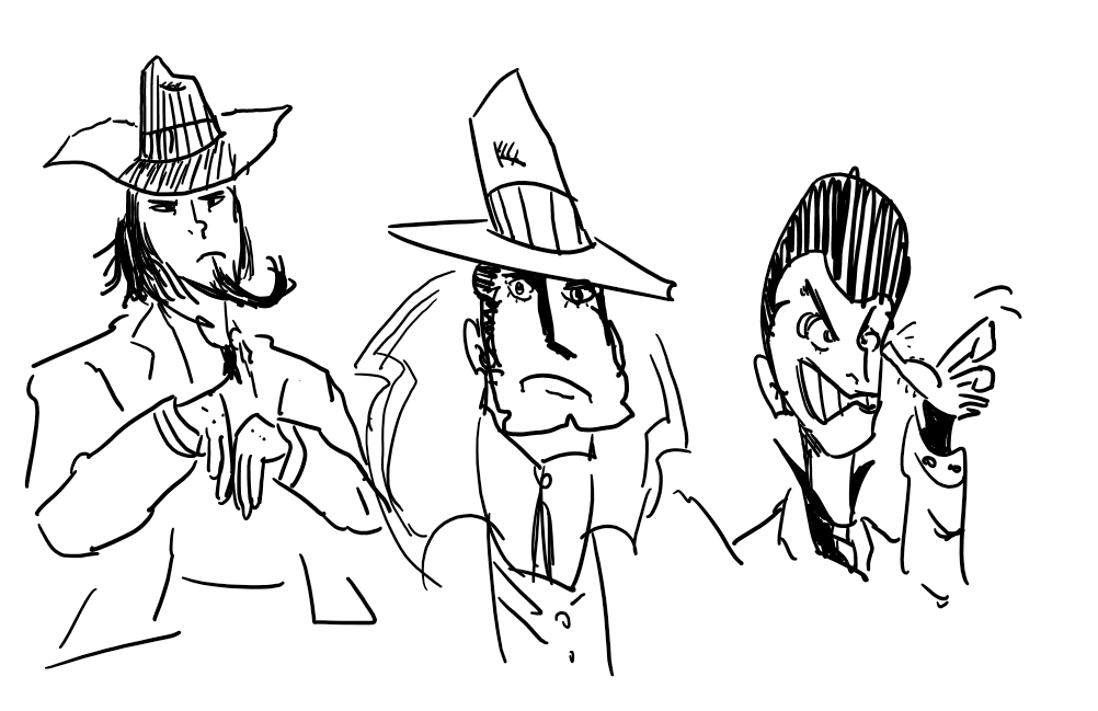 zenigata.. what happapapened?
#lupiniii #fanart