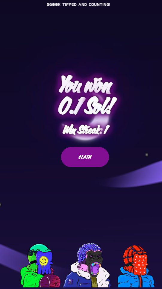 Token Tippers | PLAY NOW | $1.25M+ TIPPED tweet media