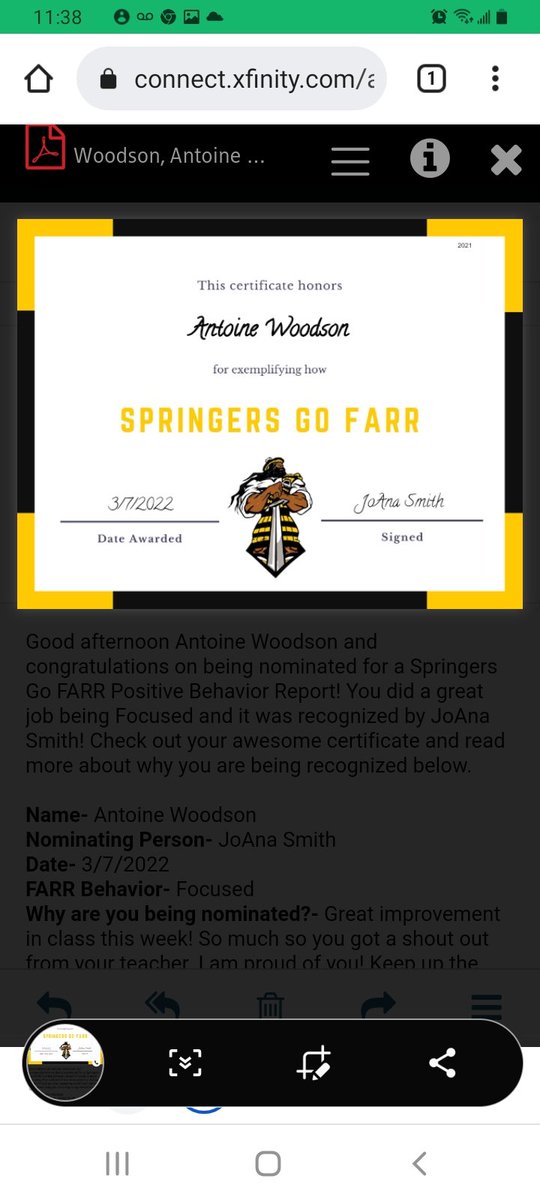 nedeantre's tweet photo. @HSHS_VTSS #springersgofarr....congrats to my Son🥰 https://t.co/82Z07IGnqd