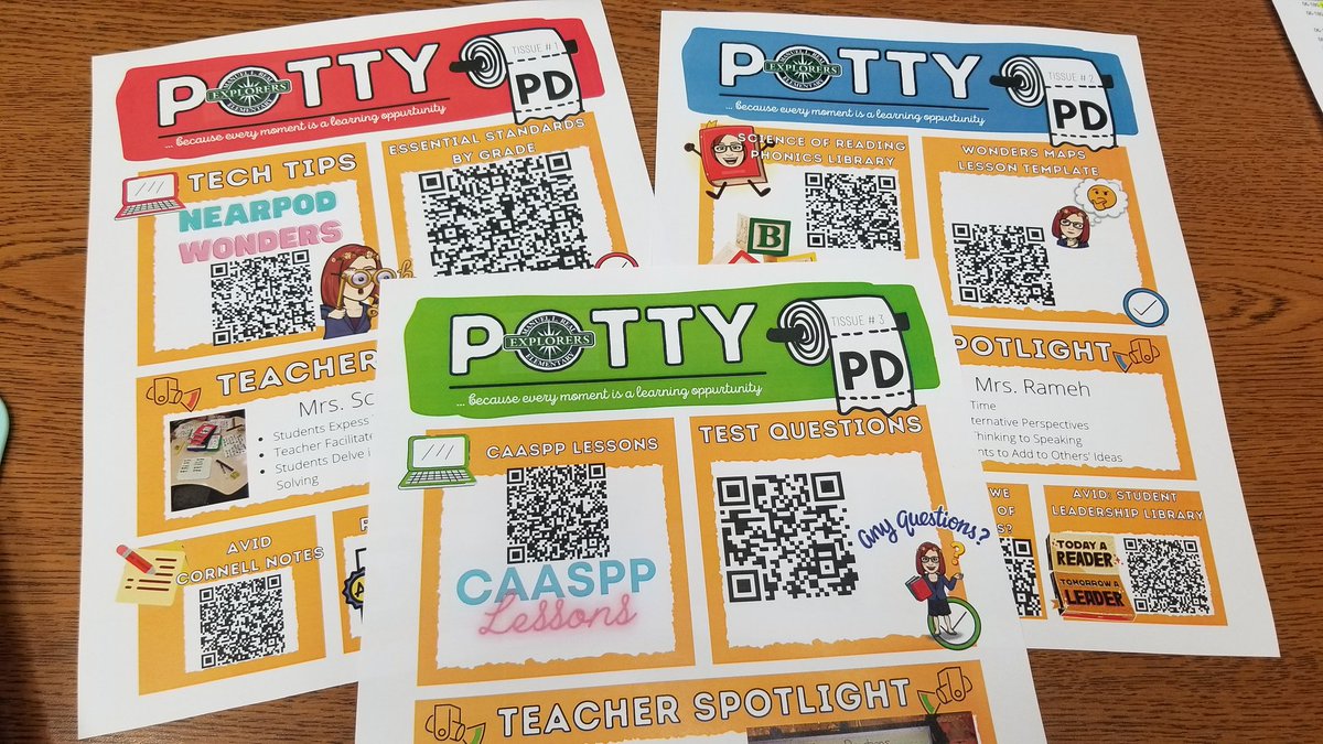 Excited to create my first 3 'tissues' of #pottypd 🧻