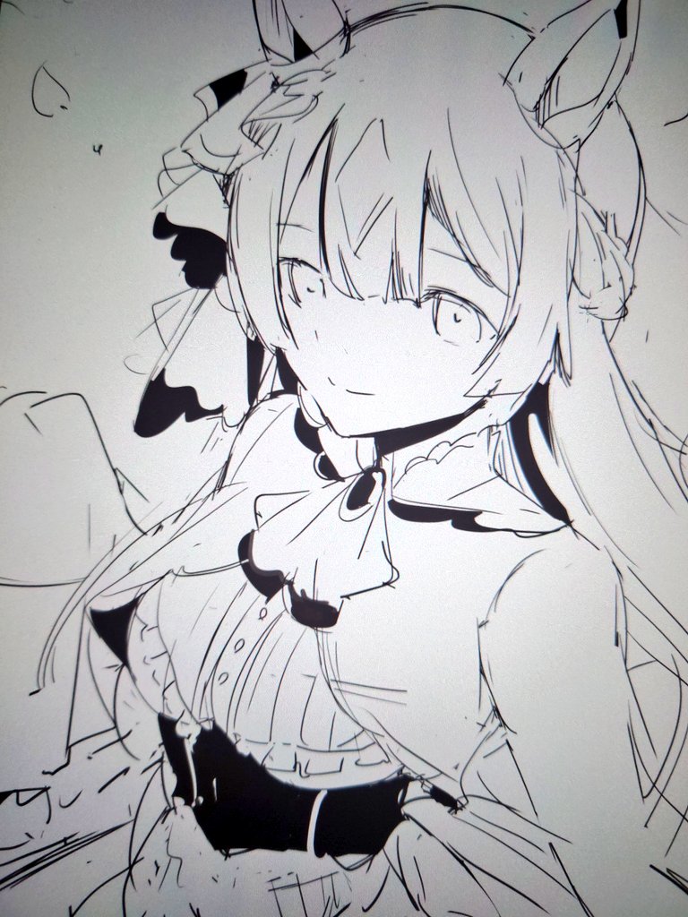 ちらっと描いてみた
描き途中のものが多々あるので、それが終わったら続きやろかな 