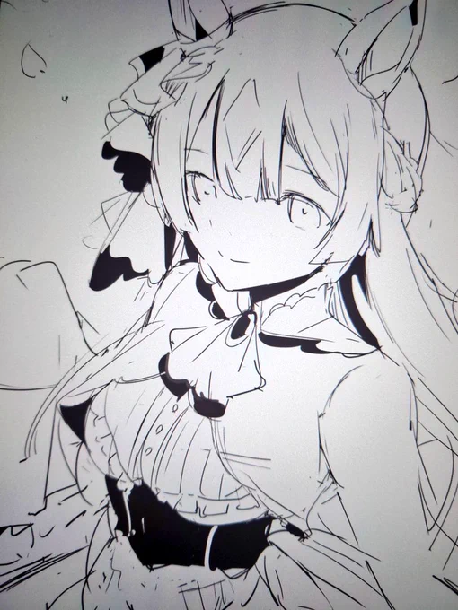 ちらっと描いてみた
描き途中のものが多々あるので、それが終わったら続きやろかな 