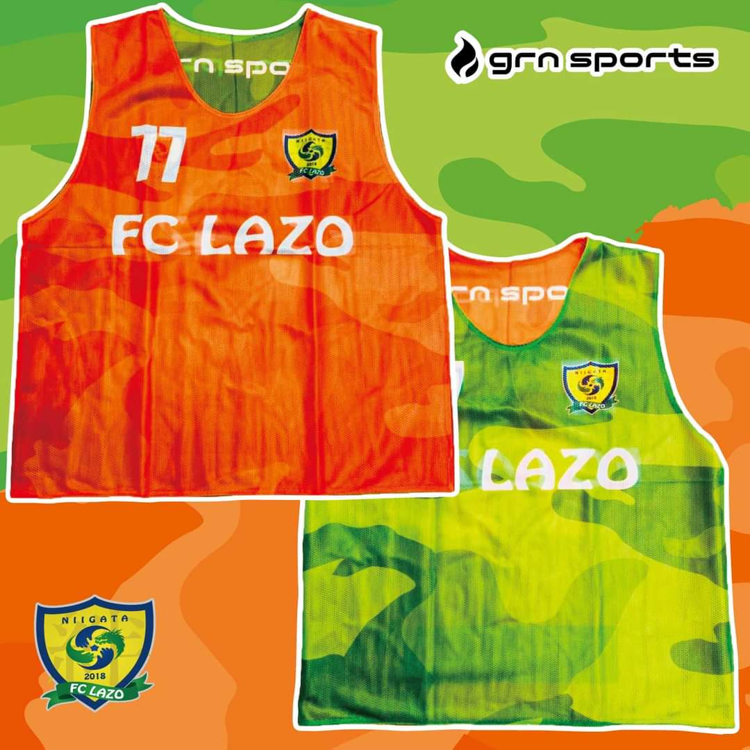 ビブスドットコム Fc Lazo 新潟県新潟市を拠点に活動している Fc Lazo様のリバーシブルビブスを製作をいたしました オレンジ グリーンのデザインで再現 カッコいい仕上がりになりました Fc Lazo様ありがとうございました ビブスドットコム Fc Lazo 新潟県新潟市を拠点に活動している Fc Lazo様のリバーシブルビブスを製作をいたしました オレンジ グリーンのデザインで再現 カッコいい仕上がりになりました Fc Lazo様ありがとうございました