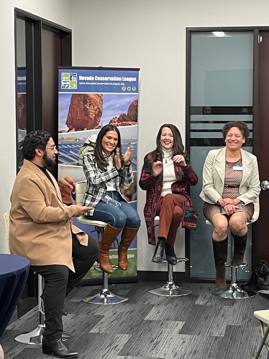 Thank you <a href="/NVconservation/">NV Conservation League</a> for having me <a href="/1sunsolar/">1 Sun Solar</a>
 &amp; <a href="/BestGreenEdu/">MACOMA Environmental Technologies</a> last evening. Small businesses can lead the way in taking #ClimateAction and I'm proud to be a partner with such wonderful leaders!