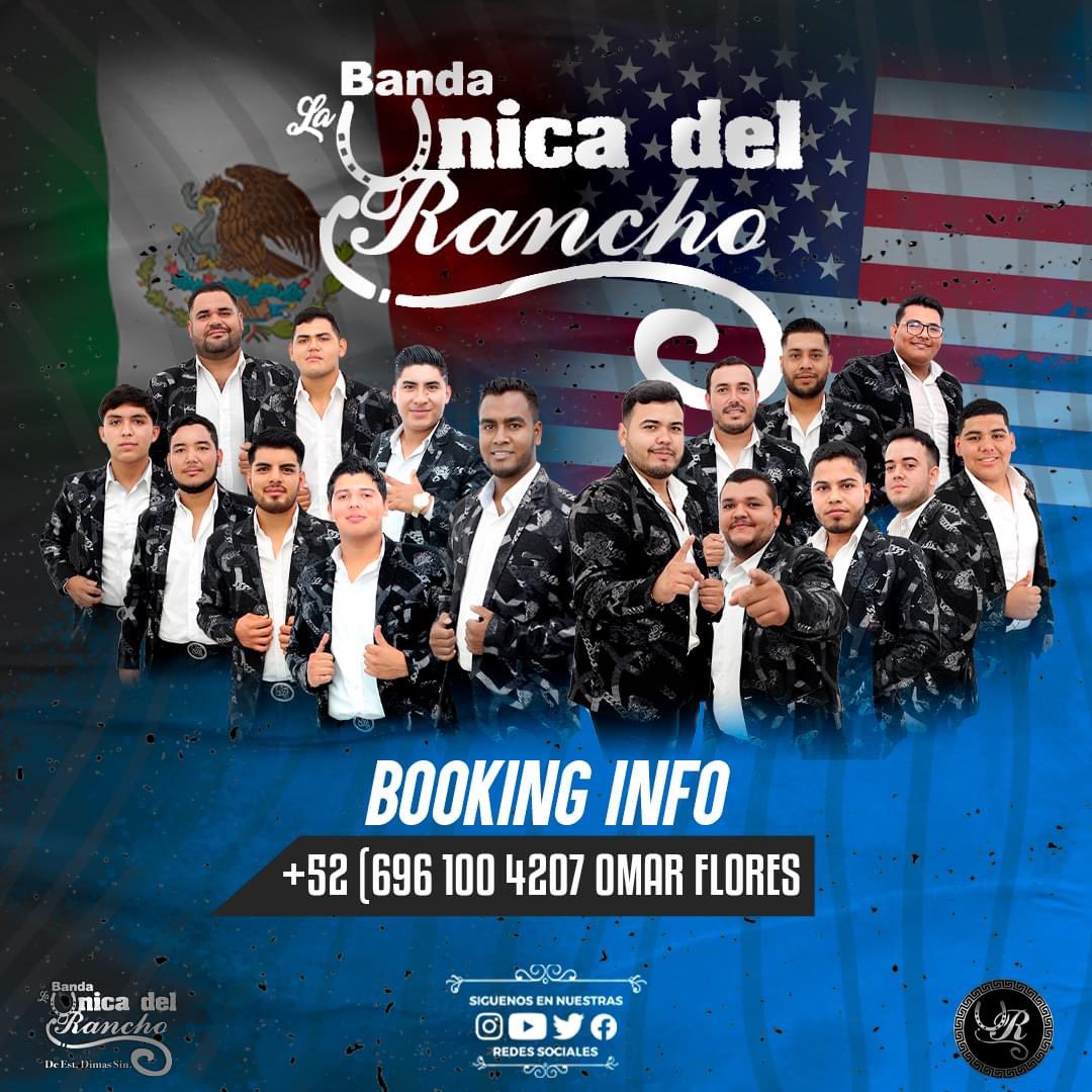 Atención Empresarios

Tenemos Agenda 2022 Abierta para todo México y Estados Unidos

Separa Con Tiempo tu Evento

#UnicaDelRancho #RegionalMexicano #BandaSinaloense #Mazatlan #DimasSinaloa #EstadosUnidosdeAmérica #mexico #gira2022