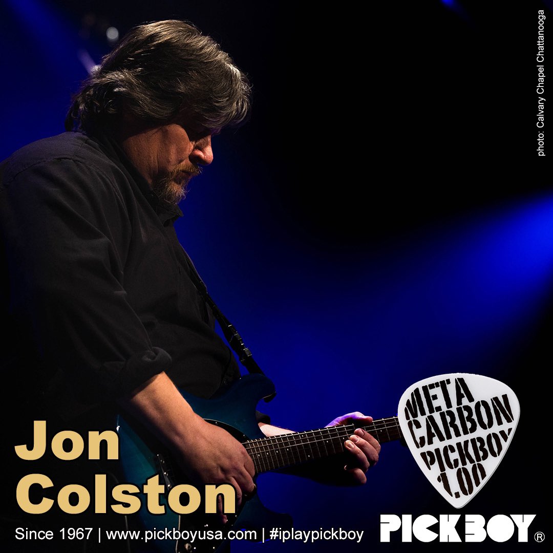 So happy to be endorsed by Pickboy Picks. I have been using them since the 90’s. Check out my artist page at osiamo.com/Jon-Colston