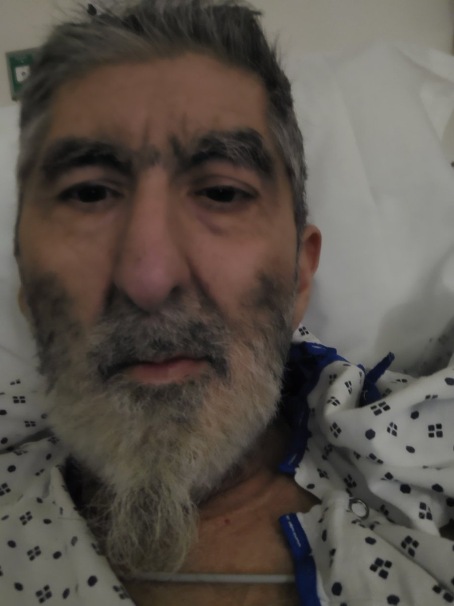 securitygod61's tweet photo. Okay I normally don't post pics or anything like this but reality check time I got checked into the hospital recently for a medical condition NOT COVID what turns out I find out today I have a brain tumor and going to need a biopsy very soon to have a chance to survive so pray4me https://t.co/VZ7rWQv9qx