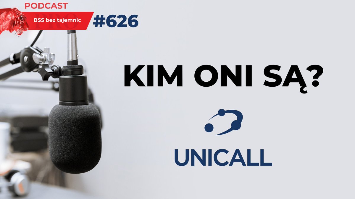 drwiktor's tweet photo. Kim jest firma #Unicall? Oto 626 odcinek #podcast.u #BSSbeztajemnic. Posłuchajcie i wszystko będzie jasne. Wywiad z Marcinem Łukasikiem w wersjach audio i video dostępny na FOCUS ON Business – https://t.co/EWPptZCfF3
#KlubProProgressio https://t.co/Llrd8sZDLR